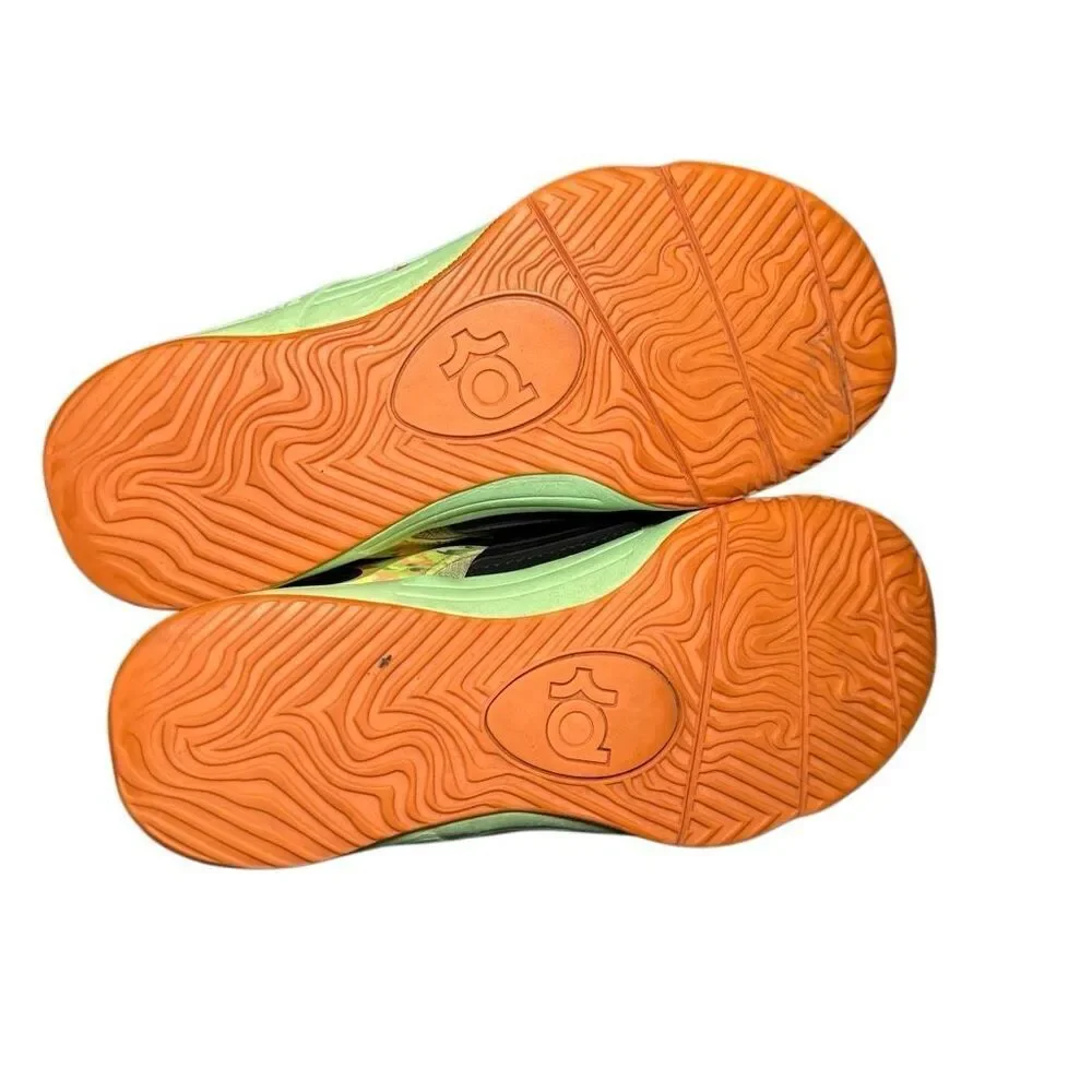 Nike KD 7 Easter Liquid Lime Green Shoes Kevin Durant Boys Sneakers Size 2.5 Y